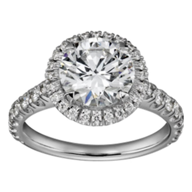 Platinum & Diamond Destinee Engagement Ring