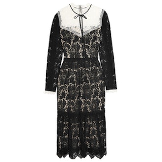 Georgie Guipure and Corded Lace Dress