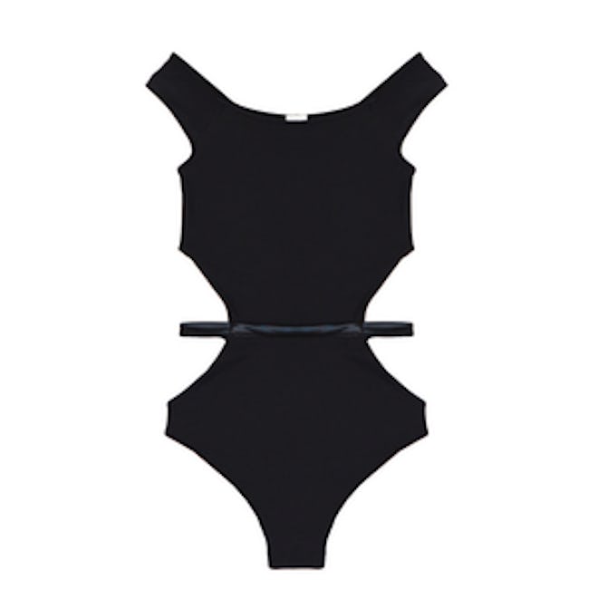 Side Cut-Out One Piece Swimsuit