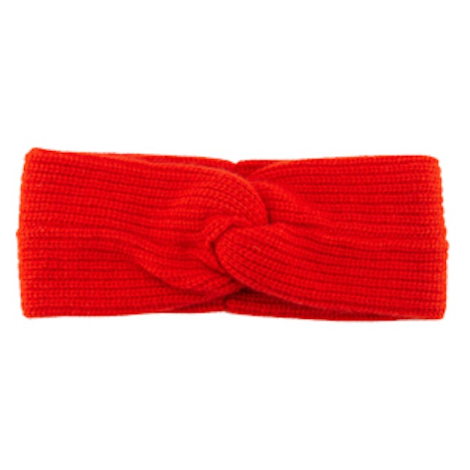 Alexis Twist-Front Cashmere Headband