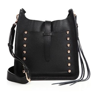 Studded Leather Feed Bag