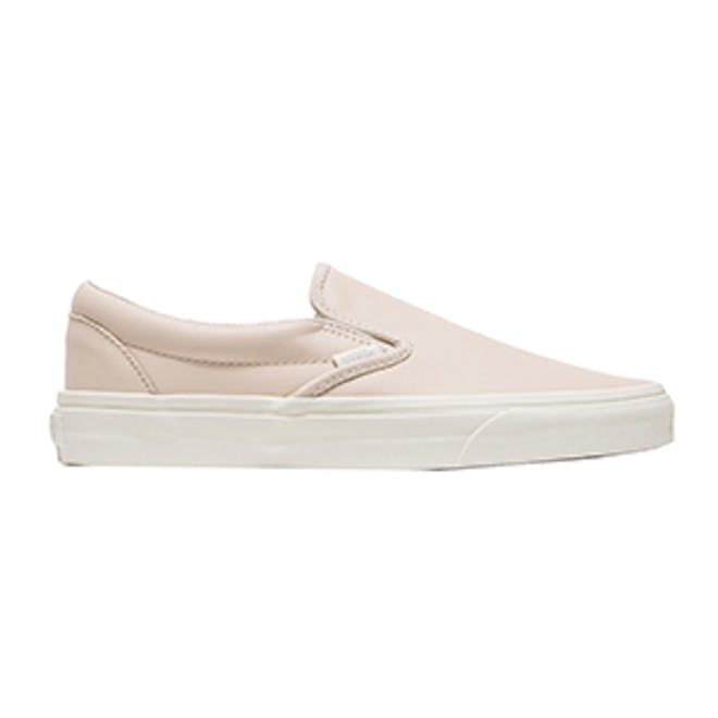 Classic Leather Slip-On Shoes