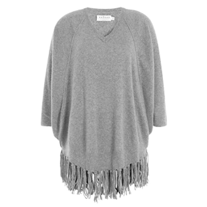 Fringed Cashmere Pullover