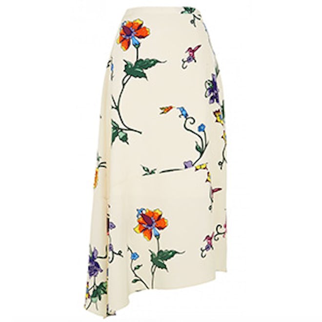 Bella Floral Aymmestrical Skirt