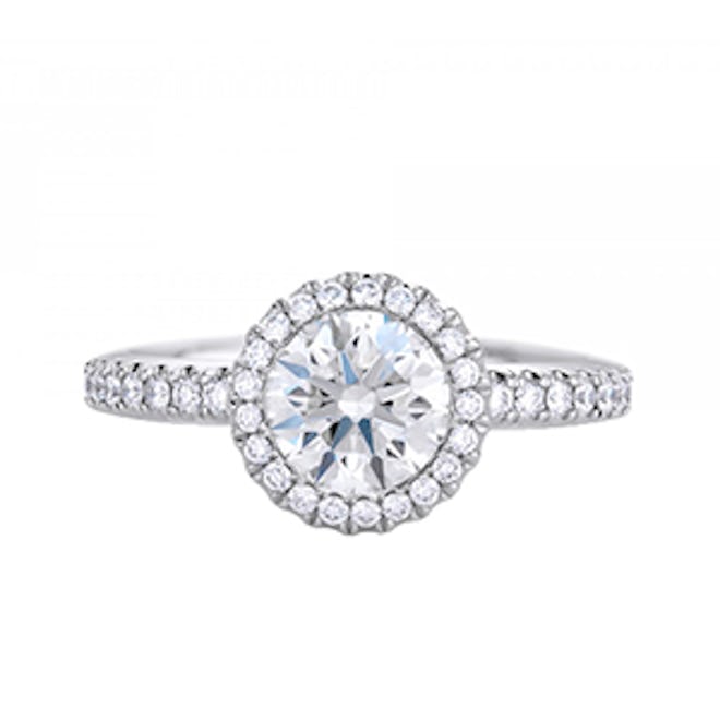 Platinum Solitaire Diamond Ring