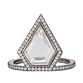 White Gold Diamond Kent Ring