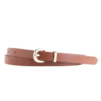 Skinny Leather Belt