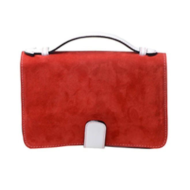 Leather Clutch With Removable Shoulder Strap