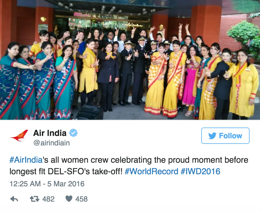 This Airline Is Celebrating International Women’s Day In The Most ...