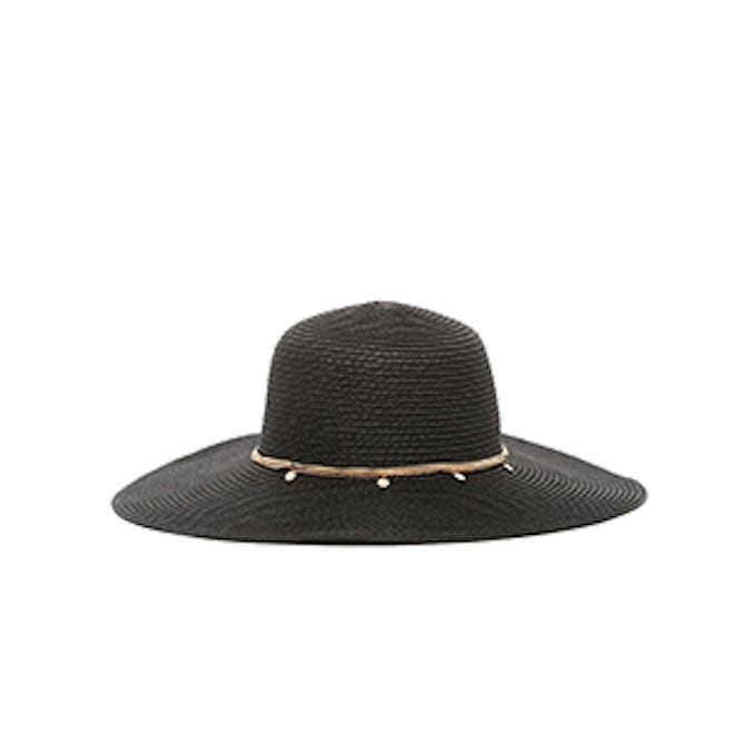 Wide-Brim Straw Hat