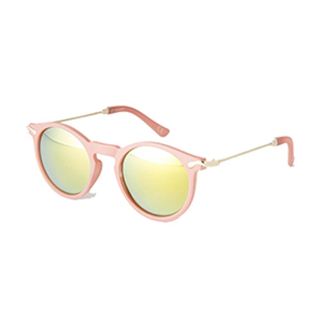 Skinny Round Sunglasses