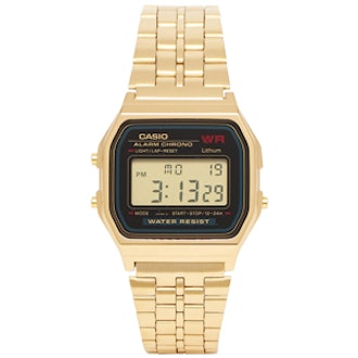 Gold Digital Watch