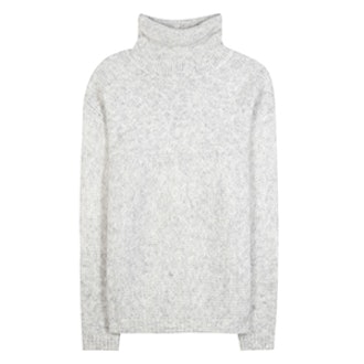 Mohair and Wool-Blend Turtleneck Sweater
