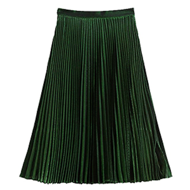 Shimmer and Shine Pleated Skirt