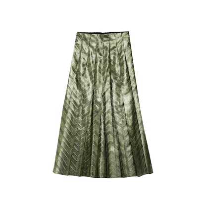 8 Metallic Pleated Skirts To Dress Up Or Down This Winter
