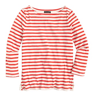 Striped Boatneck T-Shirt