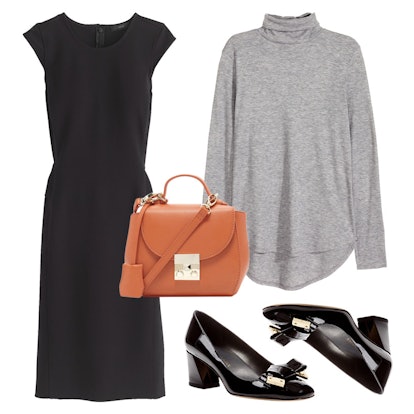 How To Style A Black Shift Dress For Work This Week