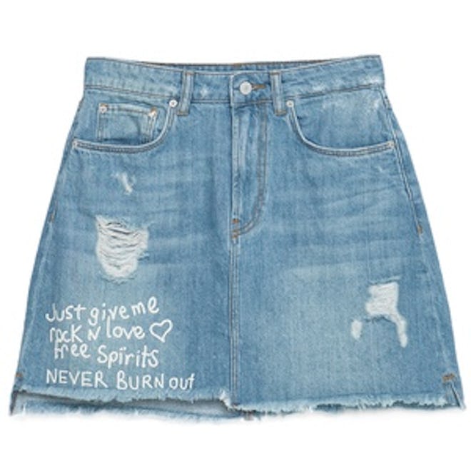 “I Am Denim” Collection Skirt