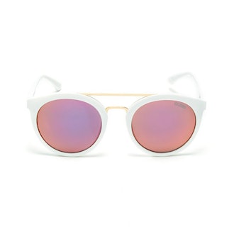 Kara Round Plastic Sunglasses