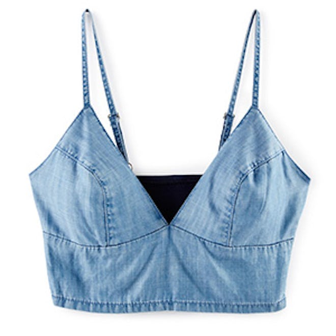 Denim Bralette