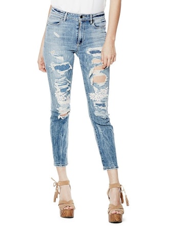 High-Rise Flower Child Jeans
