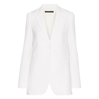 Geltha Split-Back Crepe Blazer