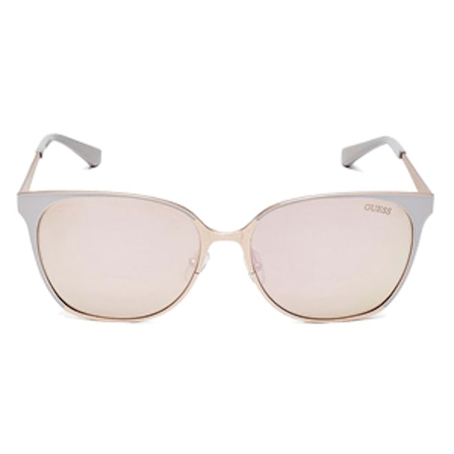 Susanna Mirrored Butterfly Sunglasses