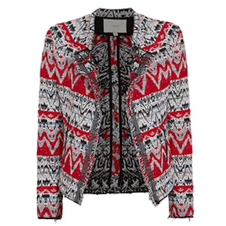 Kroe Jacquard Crop Jacket