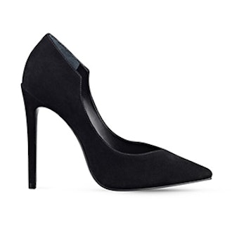 Abi Suede Pointed Toe Pumps