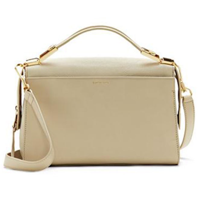 Leia Two-Tone Hardware Satchel