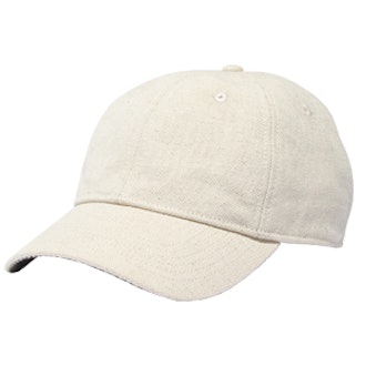 Linen-Cotton Baseball Cap