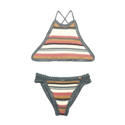 Dhari Halterneck Crochet Bikini