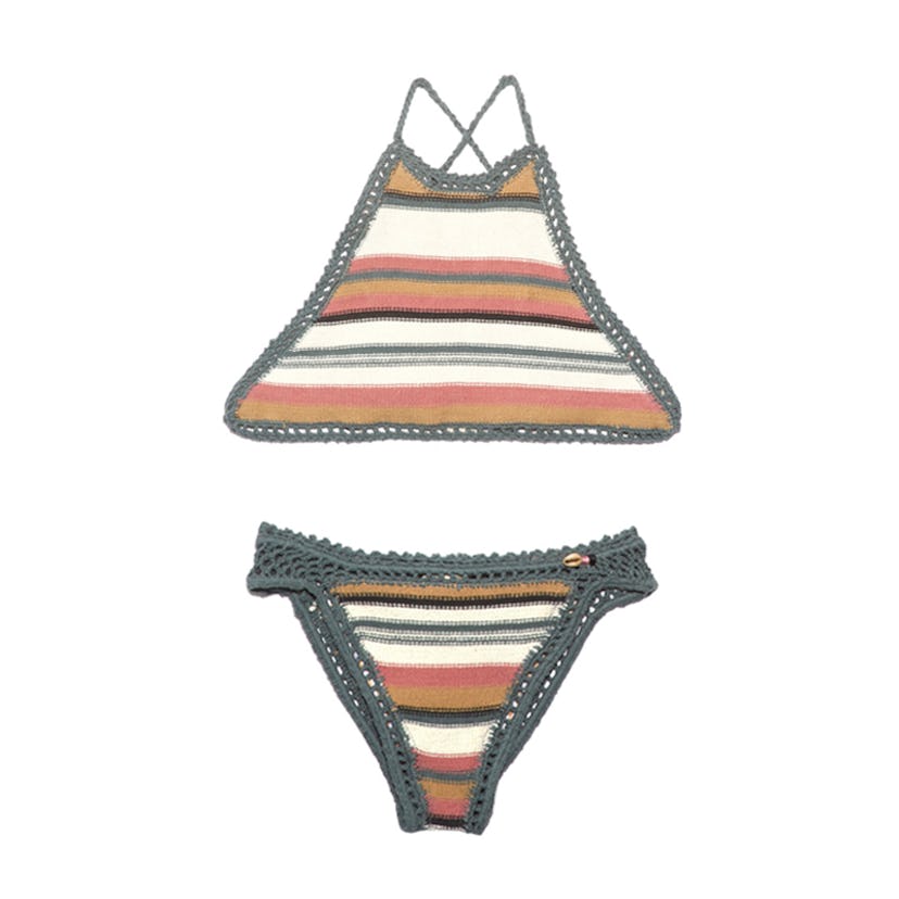 Dhari Halterneck Crochet Bikini