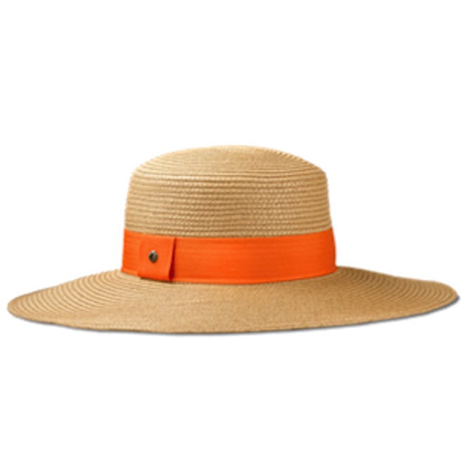 Wide Brim Boater Hat