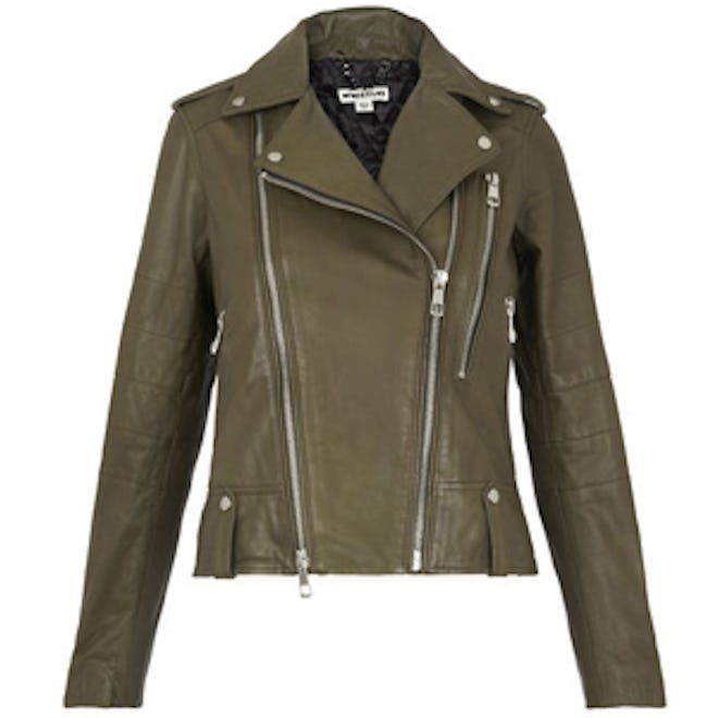 Payne Leather Biker Jacket