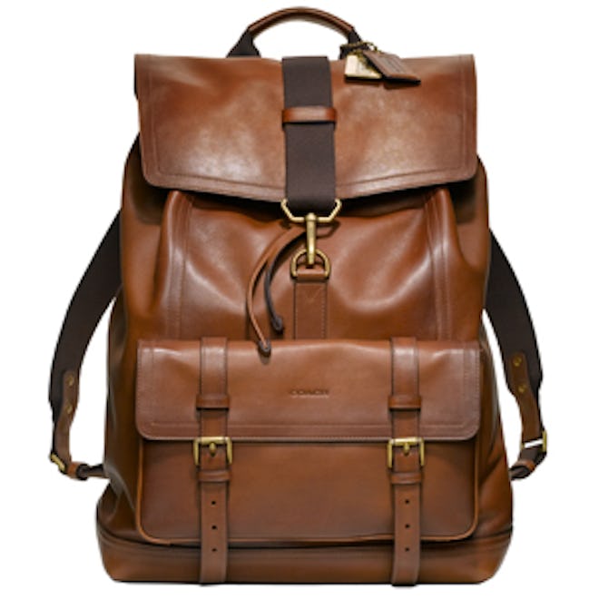 Bleecker Backpack in Leather