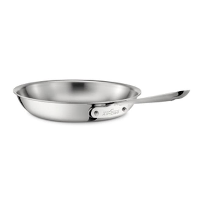All-Clad 4112 Stainless Steel Tri-Ply Bonded Dishwasher Safe Fry Pan