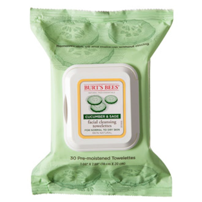 Burt’s Bees Cucumber And Sage Facial Cleansing Towelettes