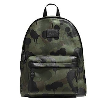Campus Backpack in Printed Pebble Leather