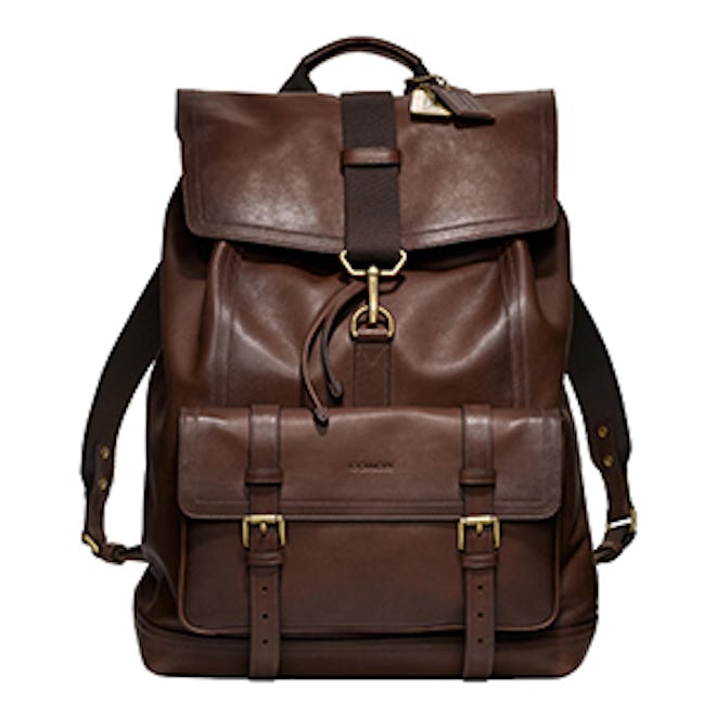 Bleecker Backpack in Leather