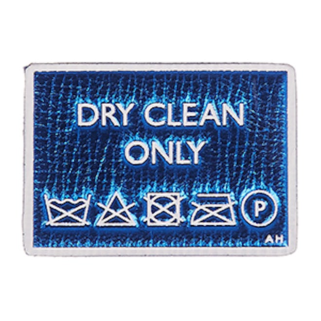 Dry Cleaning Metallic Sticker