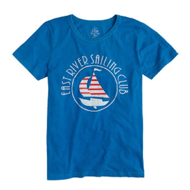Sailboat Garment-Dyed T-Shirt
