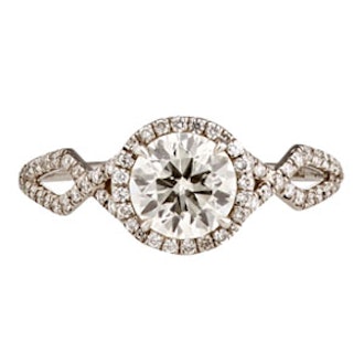 Platinum & Brilliant Cut Diamond Engagement Ring