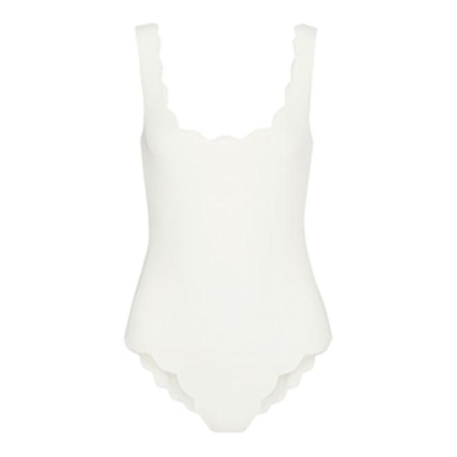 Palm Springs Scalloped Swimsuit