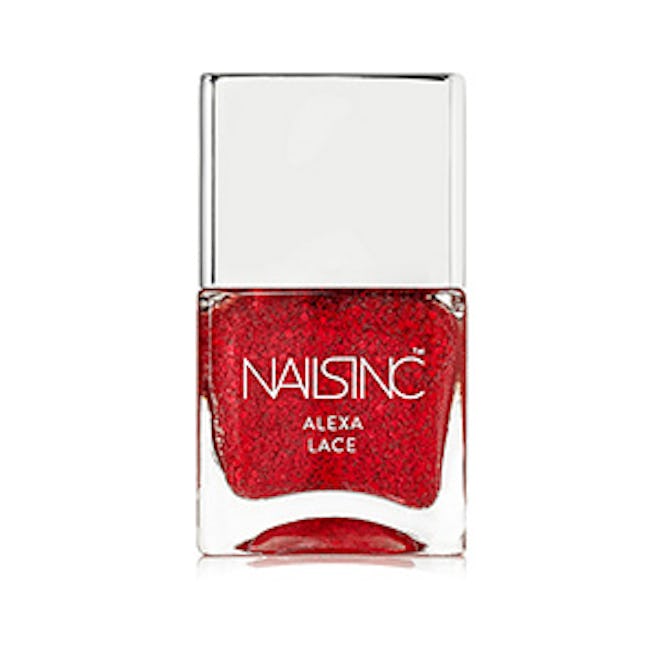 Nails Inc. London Alexa Lace Glitter Nail Polish