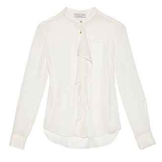 Crisp White Blouse