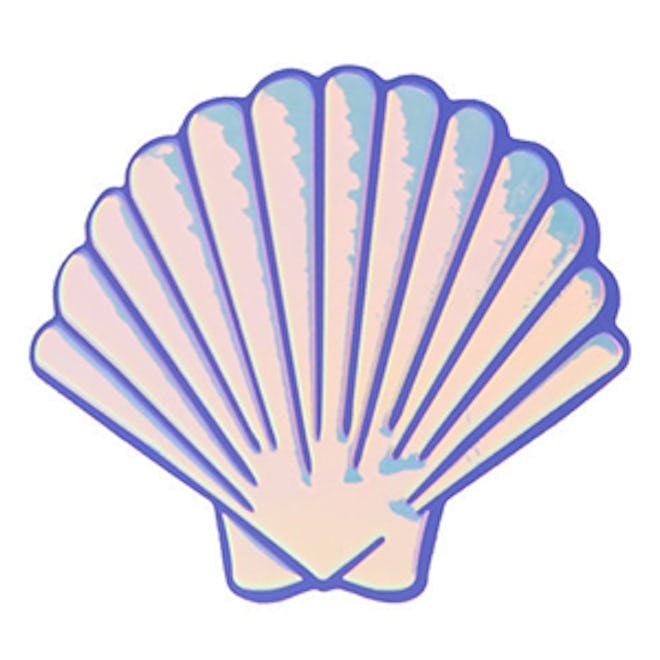 Shell Plushie Sticker