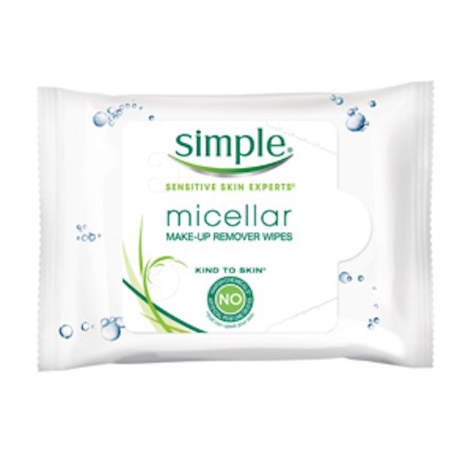 Simple Micellar Makeup Remover Wipes