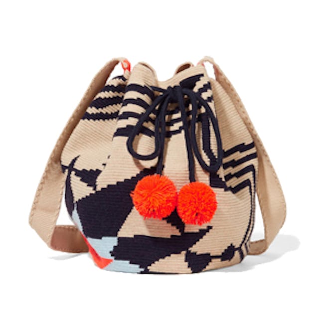 Lilla Crocheted Cotton Shoulder Bag