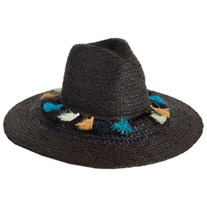 Tassel Straw Panama Hat